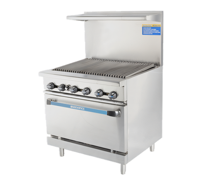 Turbo Air TAR-36RB Radiance Gas Ranges - TAR-36RB