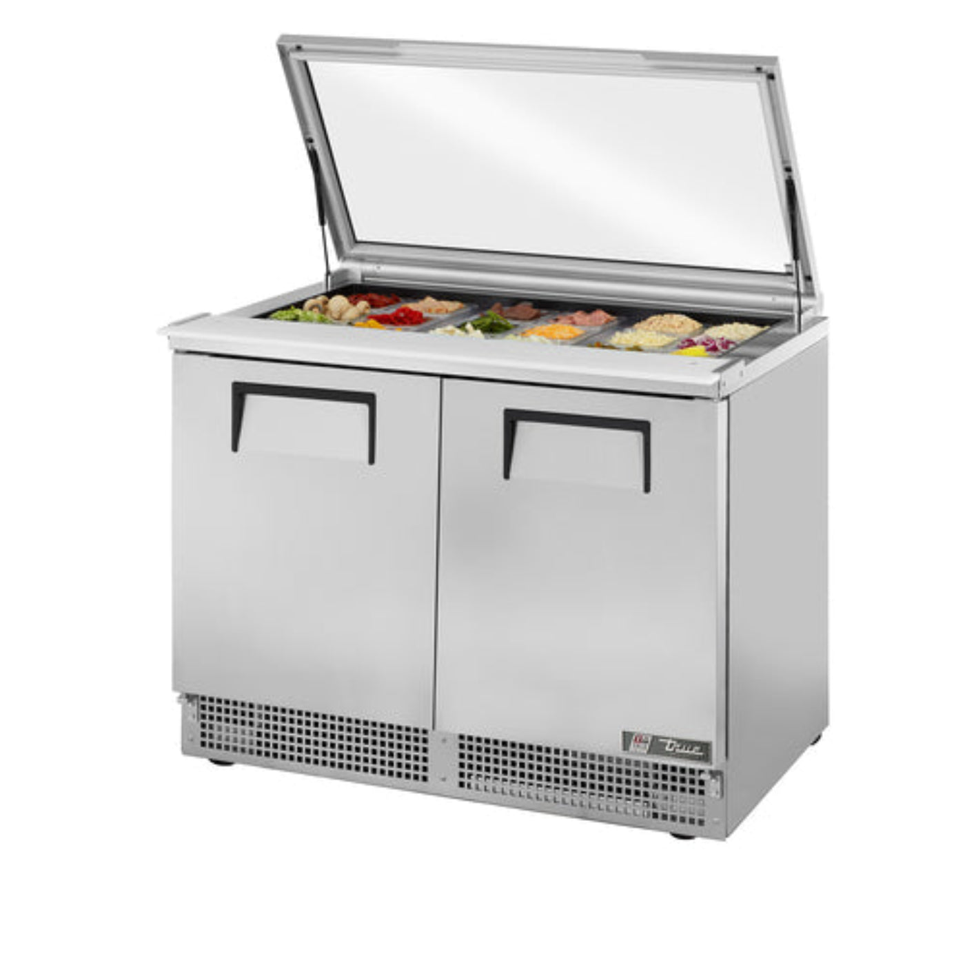 True Mfg. - General Foodservice Refrigerated Prep Tables - TFP-48-18M-FGLID