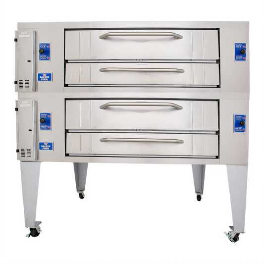 Bakers Pride (Middleby) Super Deck Series Pizza Ovens - Y-802BL