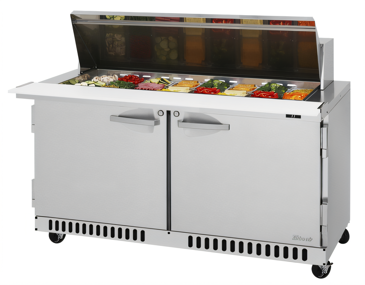 Turbo Air PST-60-24-FB-N PRO Refrigerated Prep Tables - PST-60-24-FB-N