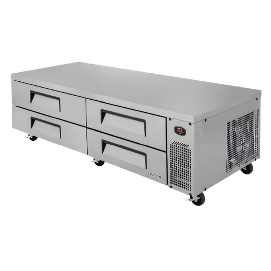 Turbo Air Super Deluxe Undercounter & Worktop Refrigeration - TCBE-82SDR-N