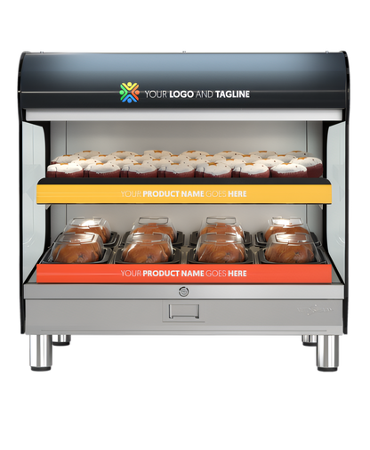 Alto-Shaam HSM-36/2S/T Halo Heat Hot Food Displays - HSM-36/2S/T