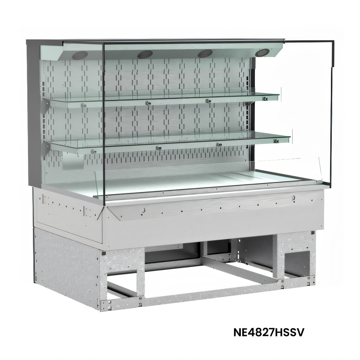 Structural Concepts NE4827HSSV Reveal Hot  Food Displays - NE4827HSSV