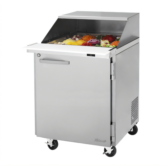 Turbo Air PRO Refrigerated Prep Tables - PST-28-12-N-SL