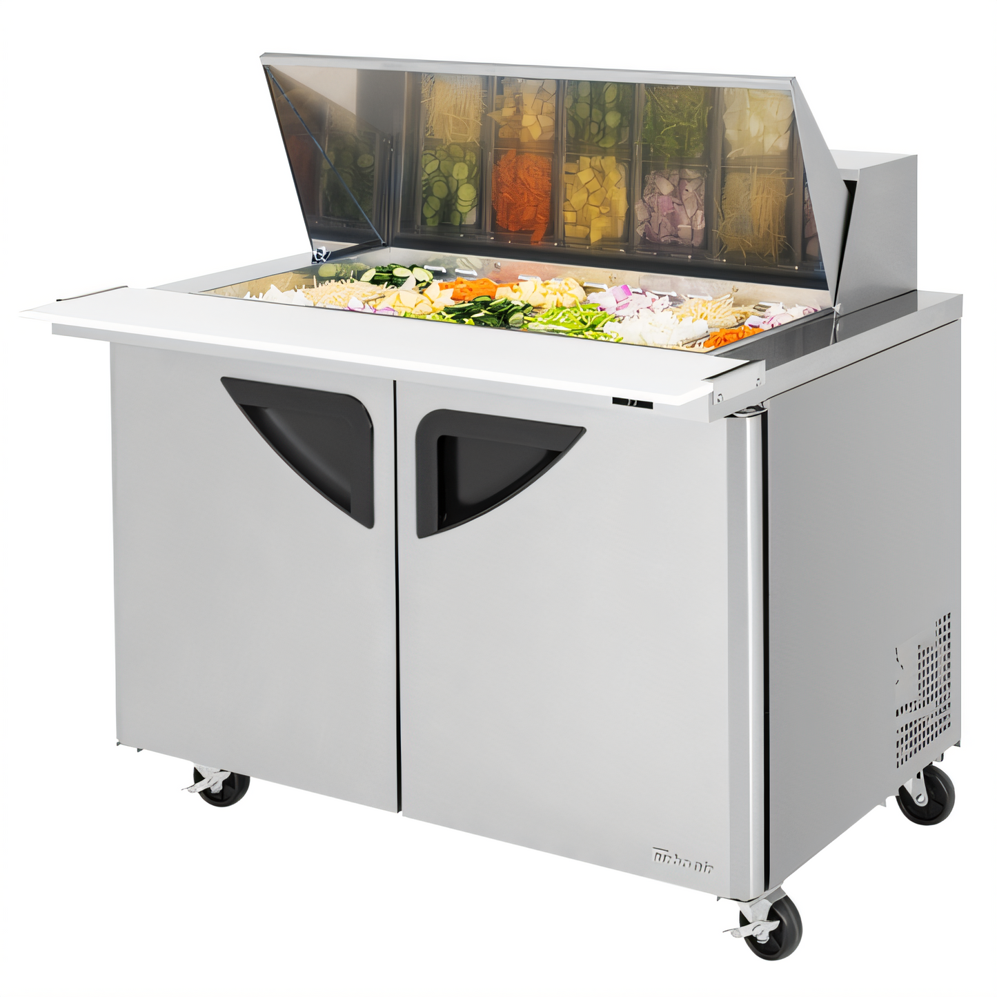 Turbo Air Super Deluxe Refrigerated Prep Tables - TST-48SD-18-N