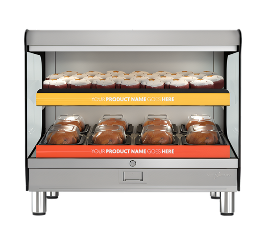 Alto-Shaam HSM-36/2S/T/F Halo Heat Hot Food Displays - HSM-36/2S/T/F