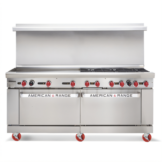 American Range Gas Ranges - AR-36G-6B-126L-SBR