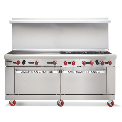 American Range Gas Ranges - AR-36G-6B-126L-SBR