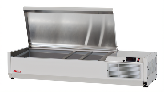 Turbo Air E-line Refrigerated Prep Tables - CTST-1200-13-N
