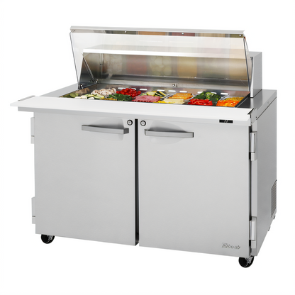 Turbo Air PRO Refrigerated Prep Tables - PST-48-18-N-CL