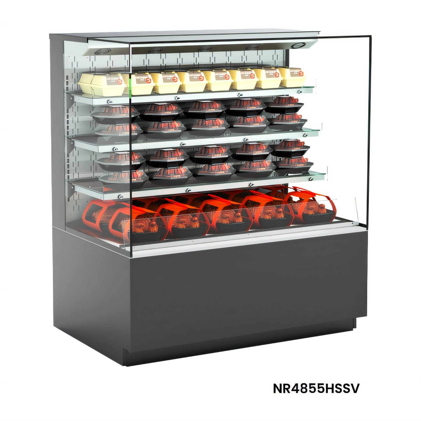 Structural Concepts NR4855HSSV Reveal Hot Food Displays - NR4855HSSV