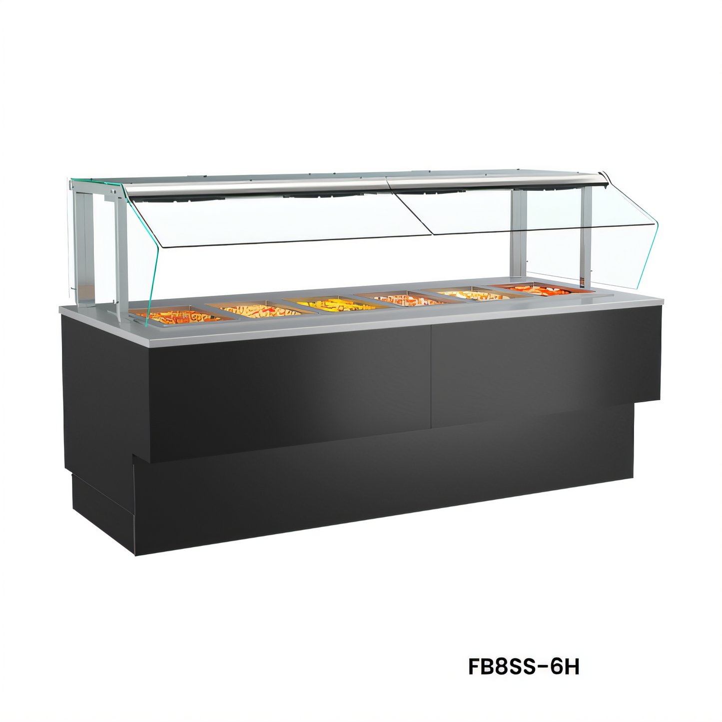 Structural Concepts FB10SS-8H Grocerant Hot Food Displays - FB10SS-8H
