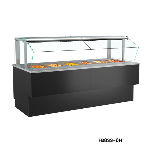 Structural Concepts FB10SS-8H Grocerant Hot Food Displays - FB10SS-8H