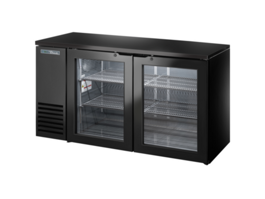 True Mfg. - General Foodservice  Back Bar Coolers - TBB24-60-2G-Z1-BST-B-1