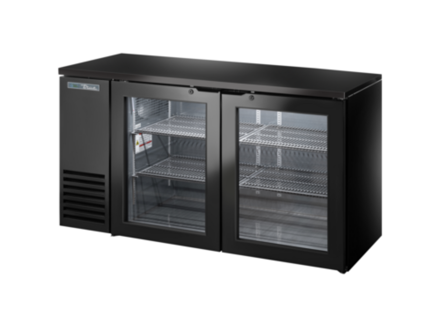 True Mfg. - General Foodservice  Back Bar Coolers - TBB24-60-2G-Z1-BST-B-1