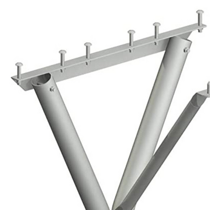 Pilot Rock 3 Pack 6'/8' Outdoor Steel Non Tip Picnic Table Leg Kits (Frame Only) - 415898