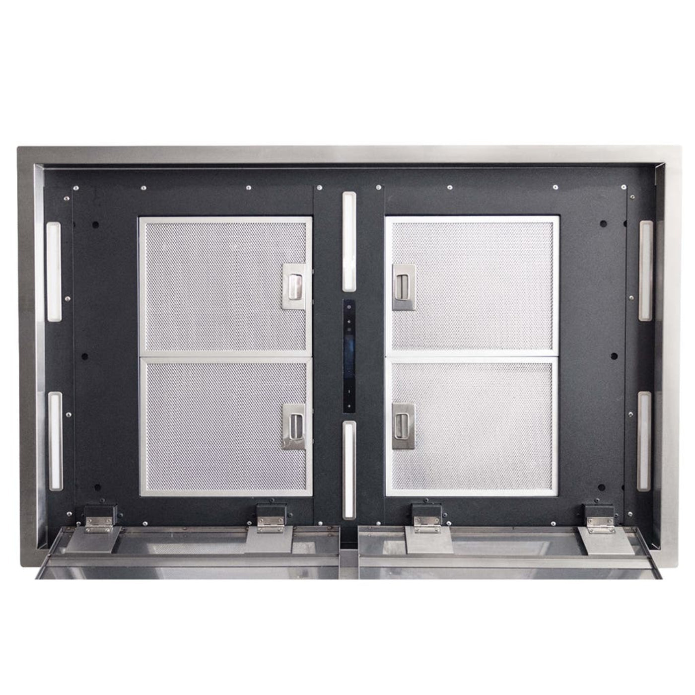 Proline Ceiling Flush Range Hood in 42 inches wide, 1200 CFM, Stainless Steel Finish - PLFI Flush Mount Island Pro.42