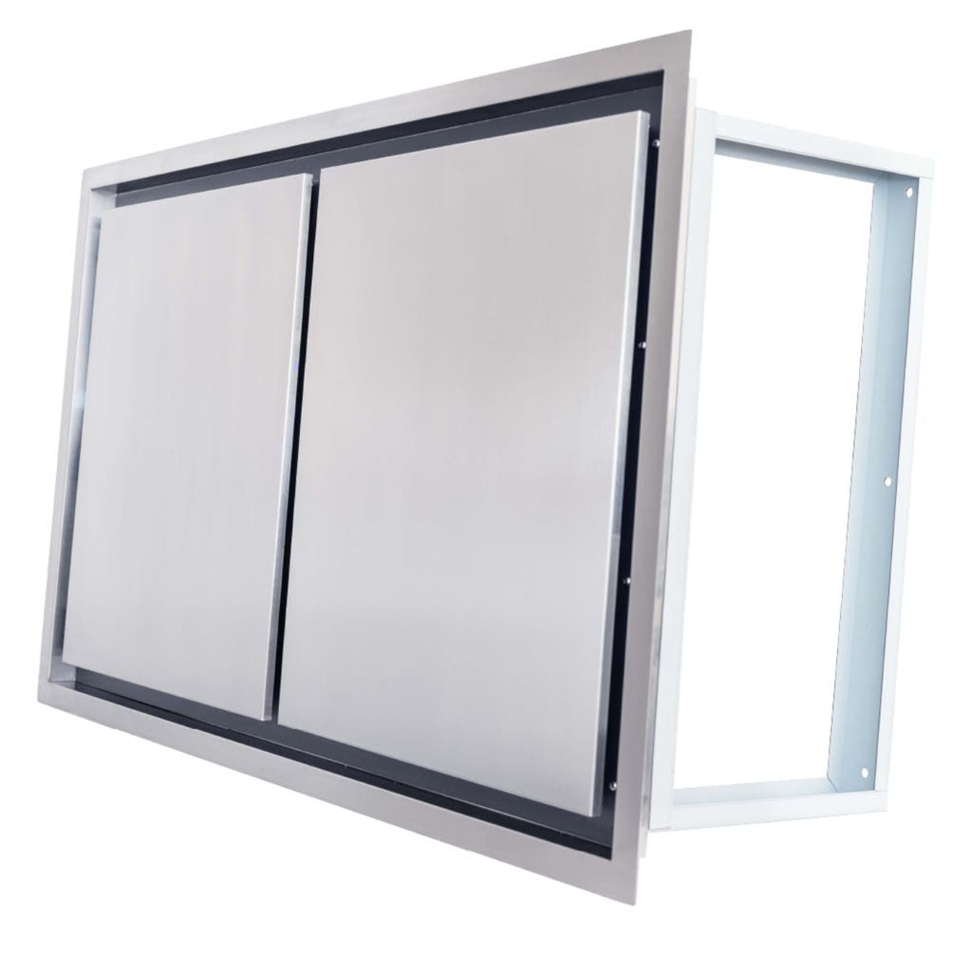 Proline Ceiling Flush Range Hood in 42 inches wide, 1200 CFM, Stainless Steel Finish - PLFI Flush Mount Island Pro.42