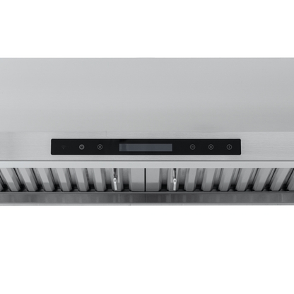 Proline Ductless Convertible Under Cabinet Vent Hood - 900 CFM in Stainless Steel with modern Control Panel - PLJW 113