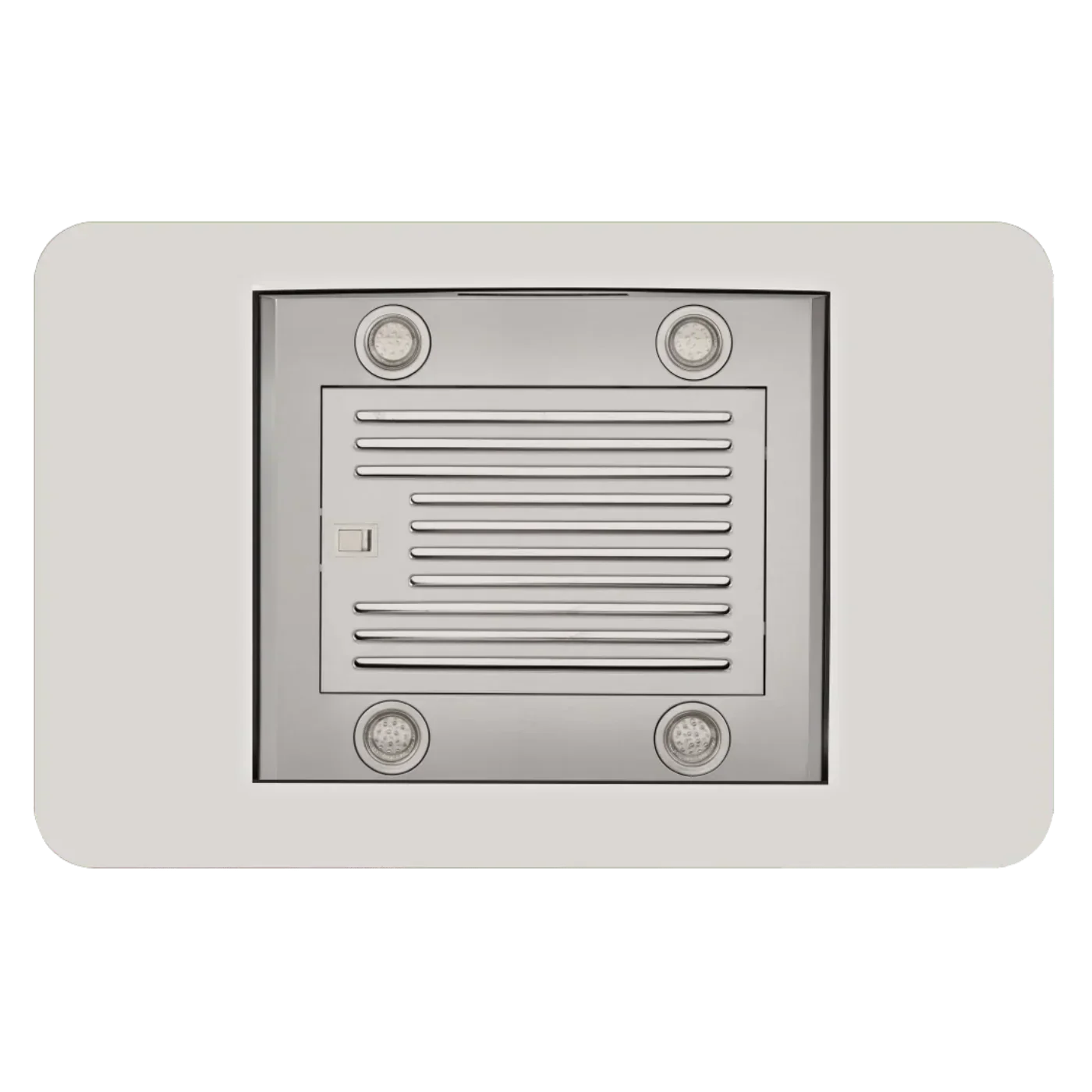 Proline Island Range Hood - 550 CFM | Stainless Steel | Elite Ventilation | Elite Dream Home - PLSI 543