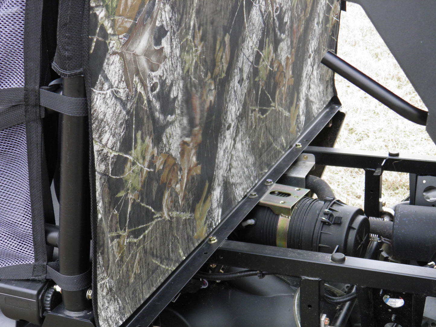 3 Star UTV Polaris Ranger Mid-Size Crew - Vinyl Windshield/Top/Rear Combo - POLCR5-WTR-BLK