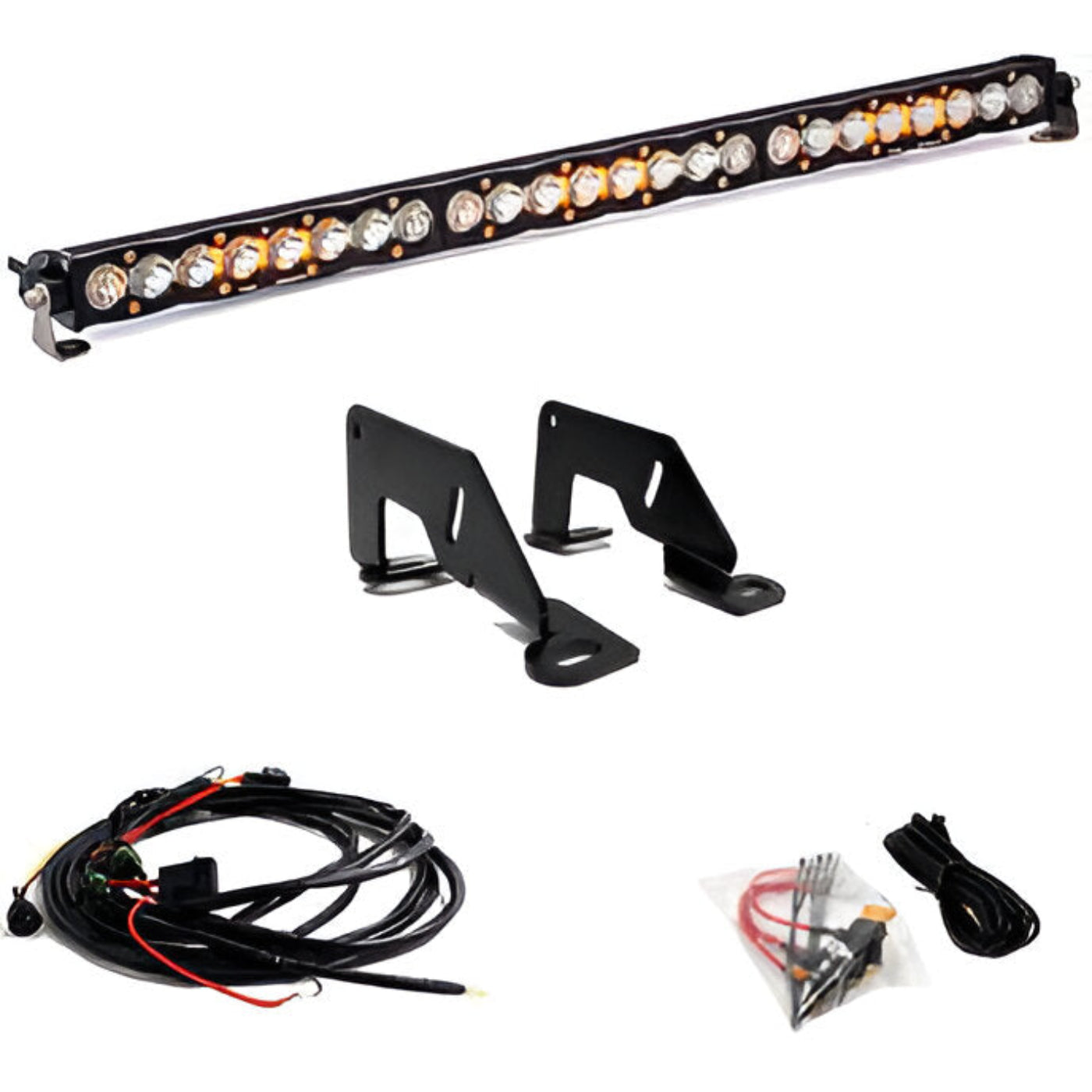 Baja Designs Polaris RZR Pro XP / Turbo R S8 Roof Mount Light Bar Kit - 447175