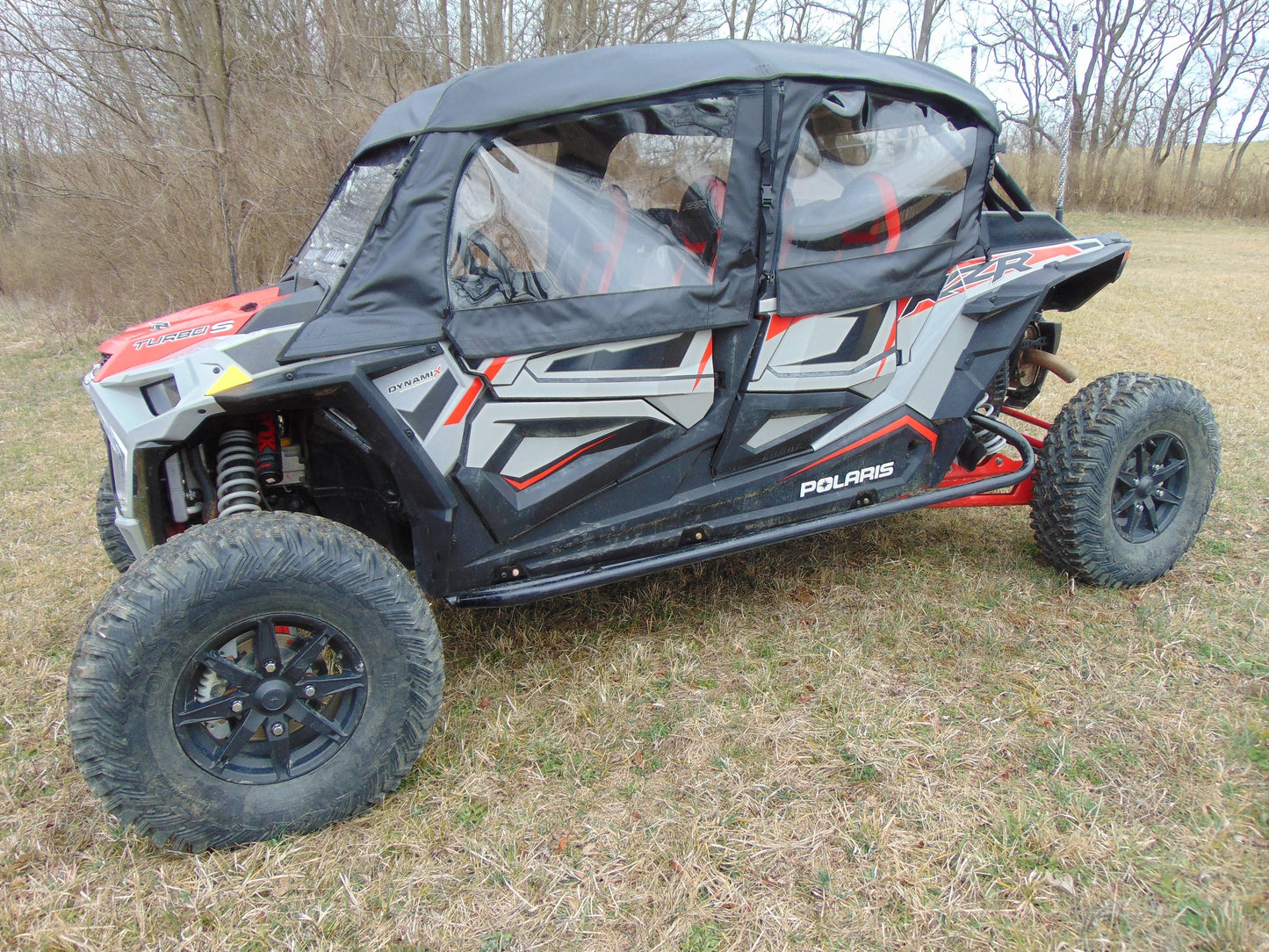 3 Star UTV Polaris RZR XP 4 1000/XP 4 Turbo - Door/Rear Window Combo - RZR104-DRH-BLK