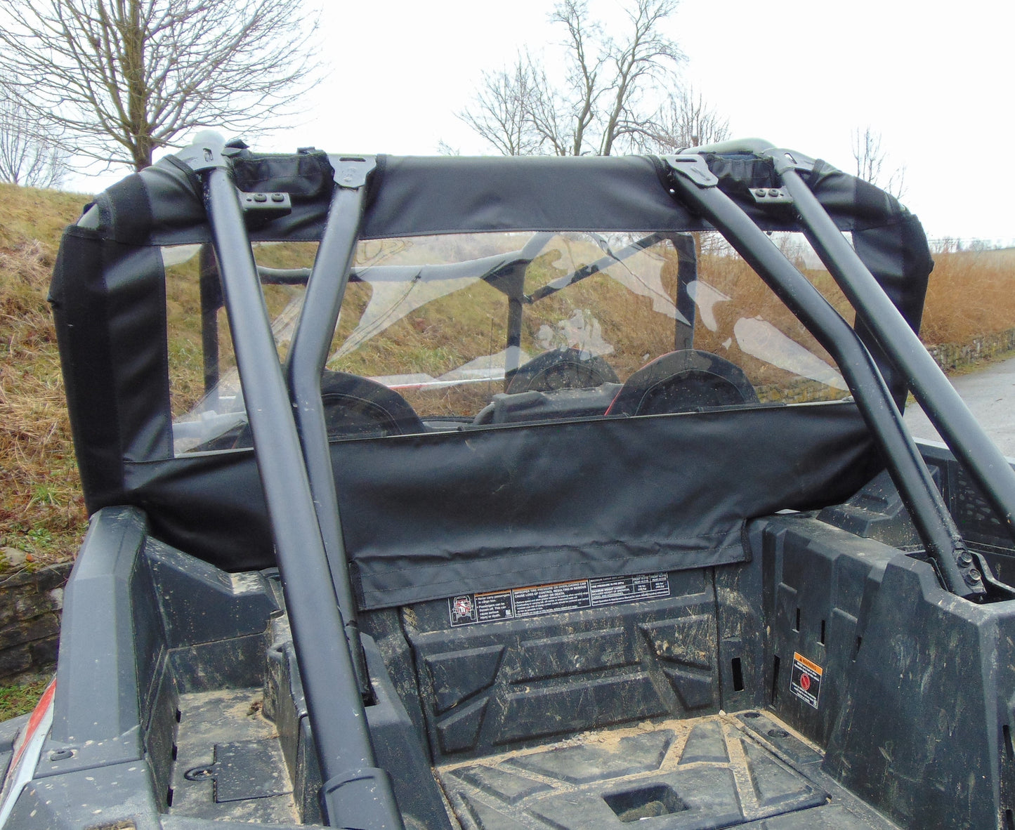 3 Star UTV Polaris RZR XP 4 1000/XP 4 Turbo - Door/Rear Window Combo - RZR104-DRH-BLK