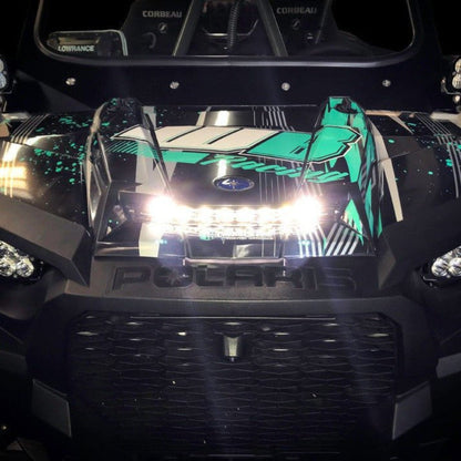 Baja Designs Polaris RZR XP Turbo (2016-2018) S8 Hood Mount Light Bar Kit - 447073