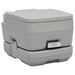 Portable Camping Toilet Gray 2.6+2.6 gal