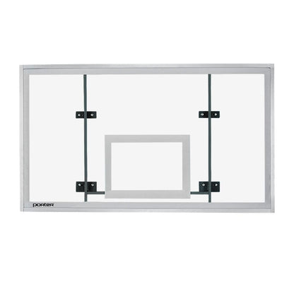 Porter 72"X42" Glass Pro Strut Basketball Backboard 205A