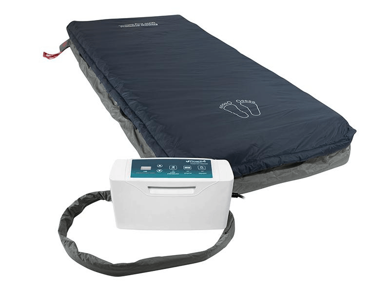 Proactive Medical Protekt Aire 4600DX Low Air Loss/Alternating Pressure Mattress System with Digital Pump and Cell-On-Cell Support Base