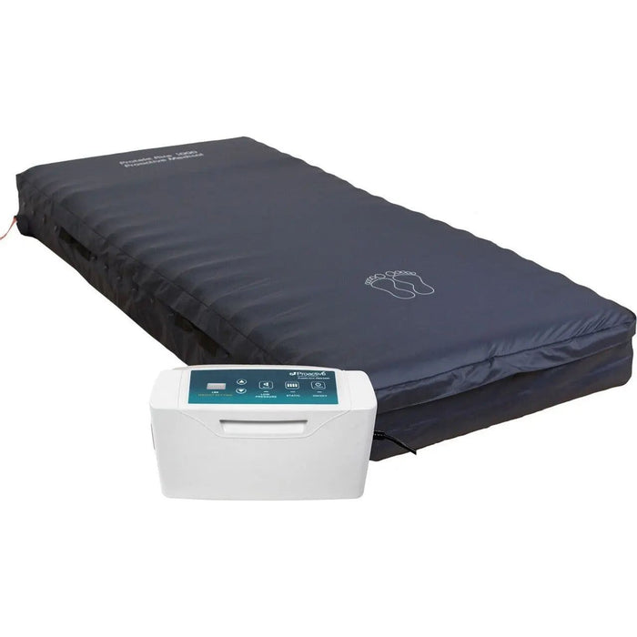 Proactive Medical Protekt Aire 4600DX Low Air Loss/Alternating Pressure Mattress System with Digital Pump and Cell-On-Cell Support Base