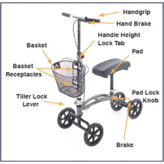 Proactive Medical Protekt Gazelle Knee Walker