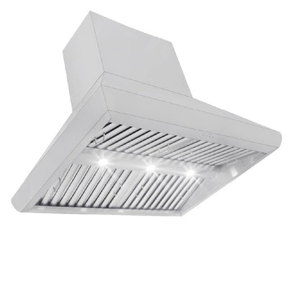 Proline Island Range Hood, Ducted, 1200 CFM, Stainless Steel Finish - Proline PLJI 109