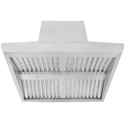 Proline Island Range Hood, Ducted, 1200 CFM, Stainless Steel Finish - Proline PLJI 109