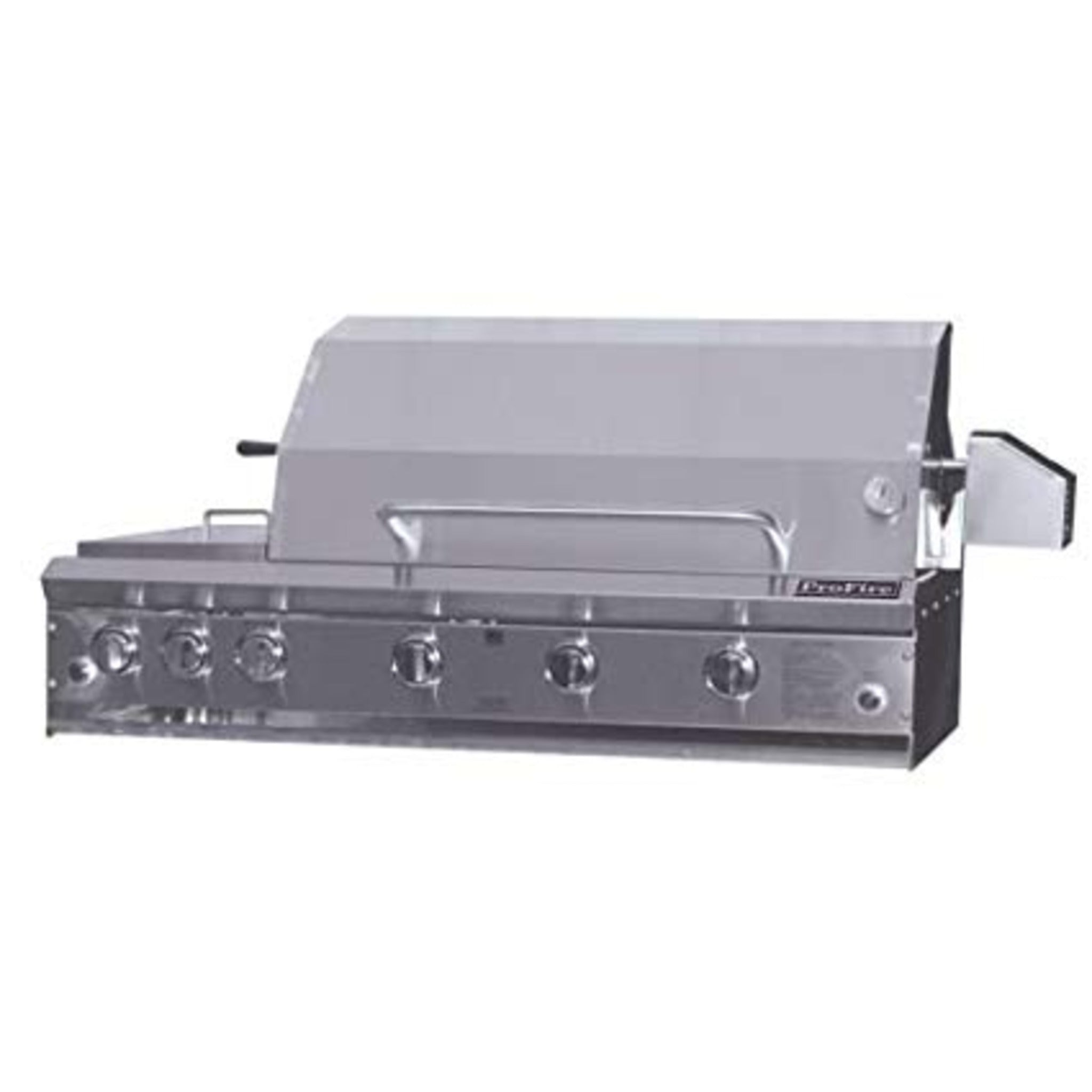 ProFire Briquette Series 48-Inch Built-In Infrared Hybrid Grill With Double Side Burner - BQPF48SIH-P
