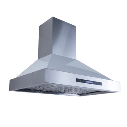 Proline King Air Stainless Steel Wall-Mounted Range Hood, 550/1200 CFM, Dream Home Series – PLSW KING AIR.30 BLACK