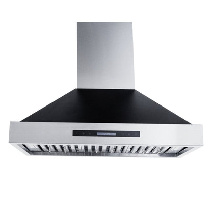 Proline King Air Stainless Steel Wall-Mounted Range Hood, 550/1200 CFM, Dream Home Series – PLSW KING AIR.30 BLACK