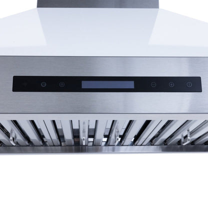 Proline King Air Stainless Steel Wall-Mounted Range Hood, 550/1200 CFM, Dream Home Series – PLSW KING AIR.30 BLACK