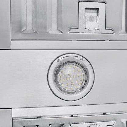 Proline  Island Range Hood, Ducted, 900/1800 CFM, Stainless Steel Finish - Proline PROSI