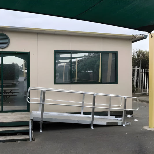 PVI OnTrac Wheelchair and Scooter Access Ramp with Handrails