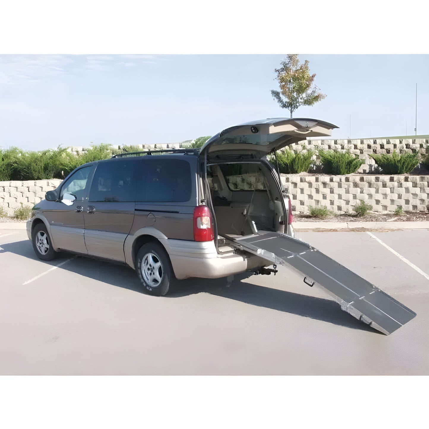 PVI Rear Door Van Ramp For Scooters and Wheelchairs - VAN727