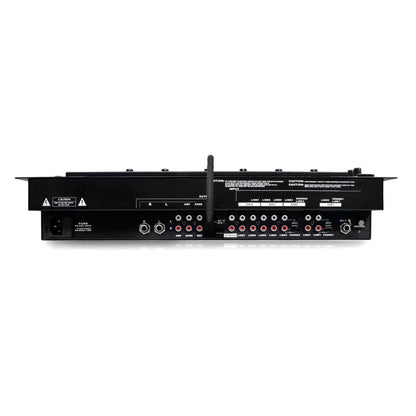 Pyle PYD1964B.5 6 Channel Bluetooth DJ Studio Audio Board Mixer System (2 Pack) - 219158