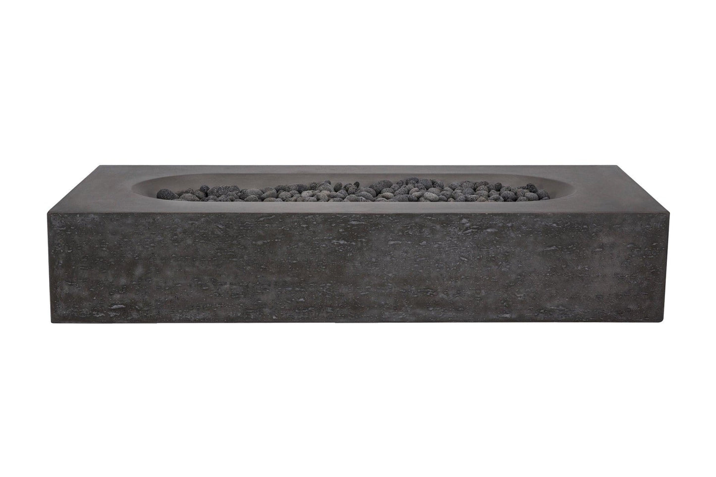 PyroMania Fire - Alchemy Rectangle Concrete Fire Pit Table - AL-CH-LP