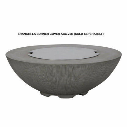 PyroMania Fire - Shangri-La Round Concrete Fire Pit Bowl - SH-CH-LP