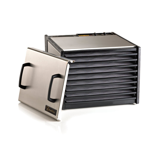 Excalibur 9 Tray Food Dehydrator, Silver - D900S