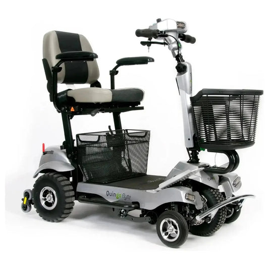 Quingo Flyte 250W 5-Wheel Mobility Scooter with Self-Loading MK2 Docking Station