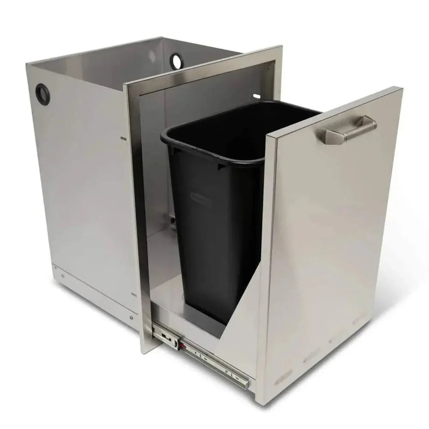 Quivira 20 Inch Rollout Propane/Trash Drawer with One Trash Can - 12039565