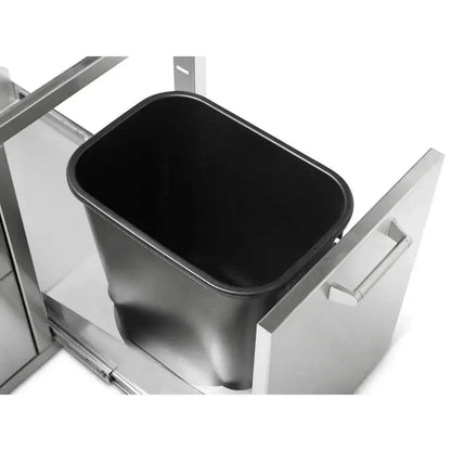 Quivira 36" Combo Trash Rollout with Two Drawers - 12022764